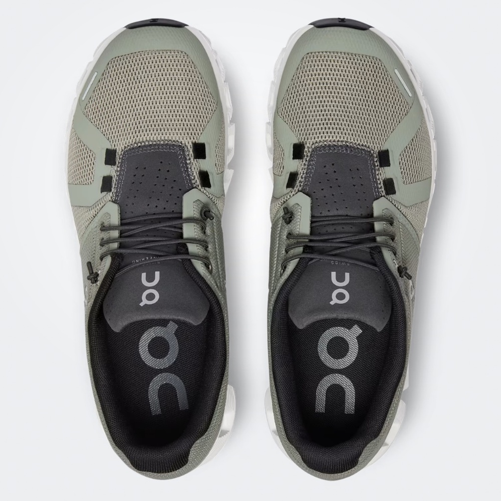 On Cloud 5 in Kelp/Shadow, women's size 10